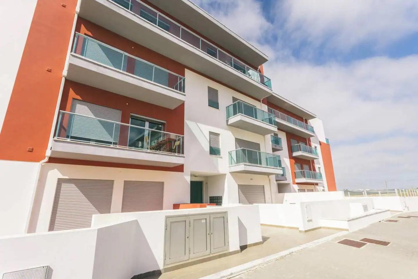 Lovely & New Beach Apartment Atouguia Da Baleia Exteriör bild